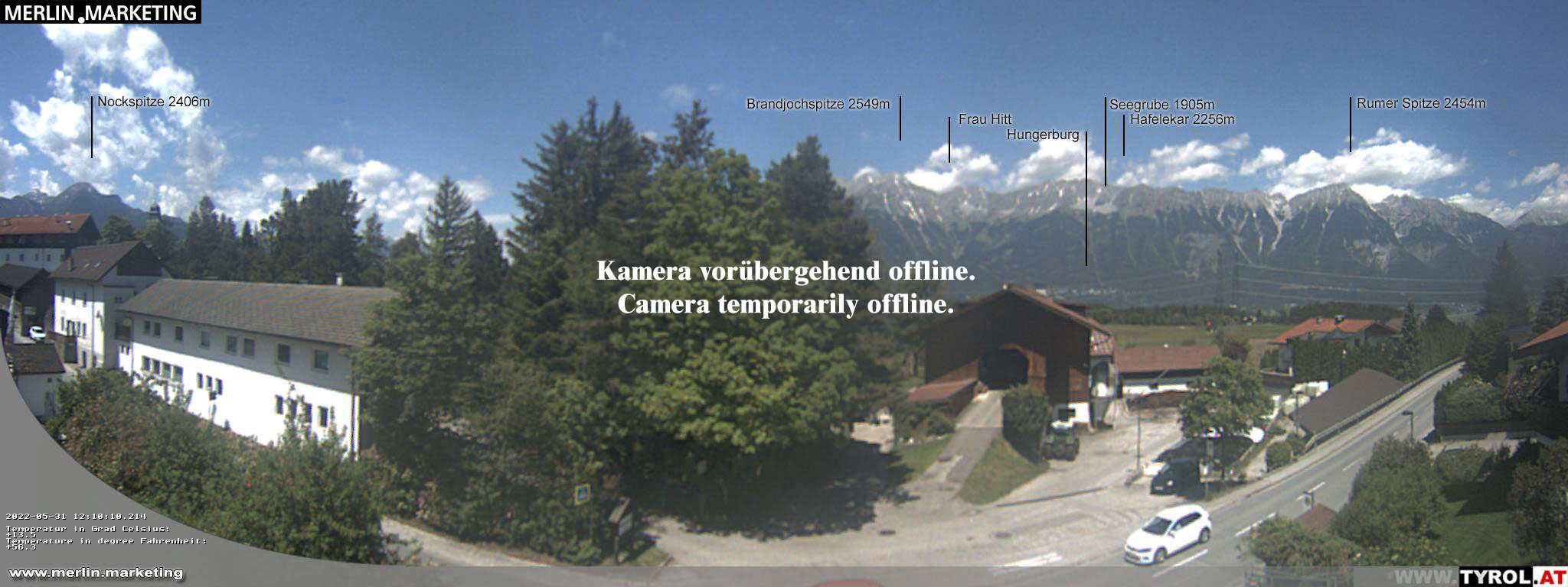 Webcam Lans bei Innsbruck / Nordkette - Tirol, �sterreich